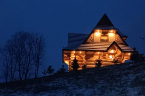 Dom na Zapotoczu. Góralski dom na wyłączność na szczycie skały., Kasinka Mala